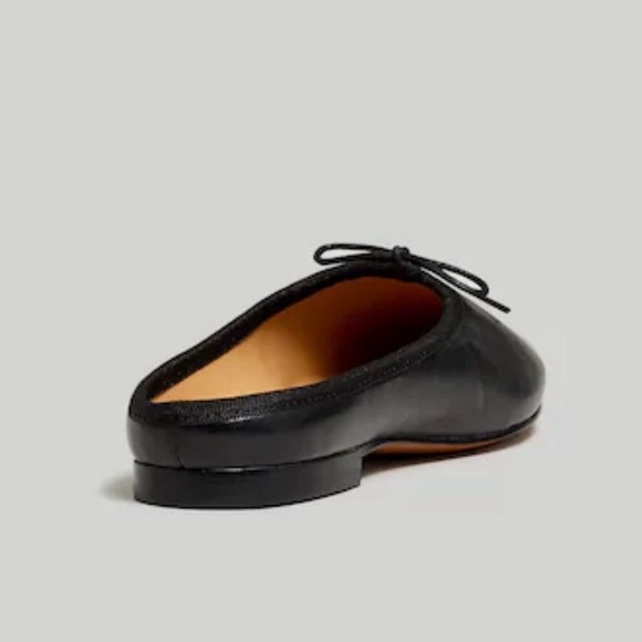Madewell The April Ballet Flat Mule Classic Black Women's Loafers Size 8.5 - Picture 4 of 14
